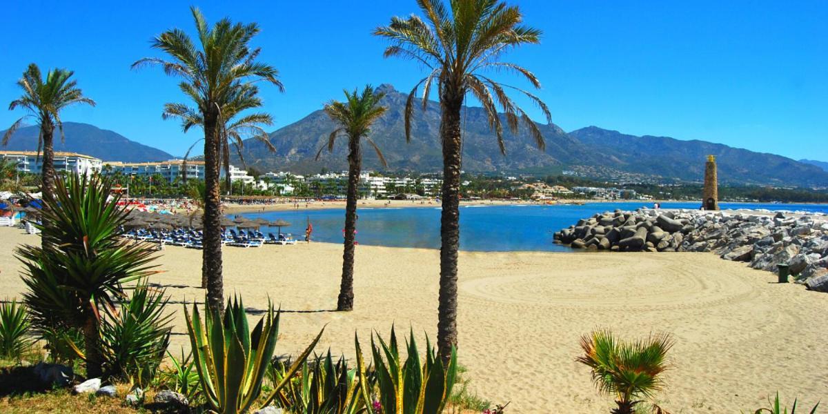 Modern Apartment - 2 Bedrooms, Beachside - Puerto Banus Μαρμπέλλα Εξωτερικό φωτογραφία