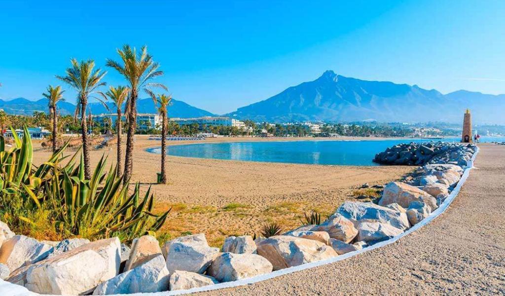 Modern Apartment - 2 Bedrooms, Beachside - Puerto Banus Μαρμπέλλα Εξωτερικό φωτογραφία