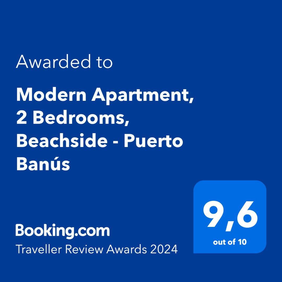 Modern Apartment - 2 Bedrooms, Beachside - Puerto Banus Μαρμπέλλα Εξωτερικό φωτογραφία